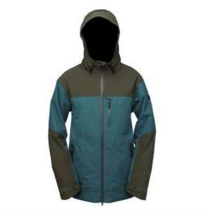 Ride Snowboard Company Admiral 2Tone Green Hooded Jacket